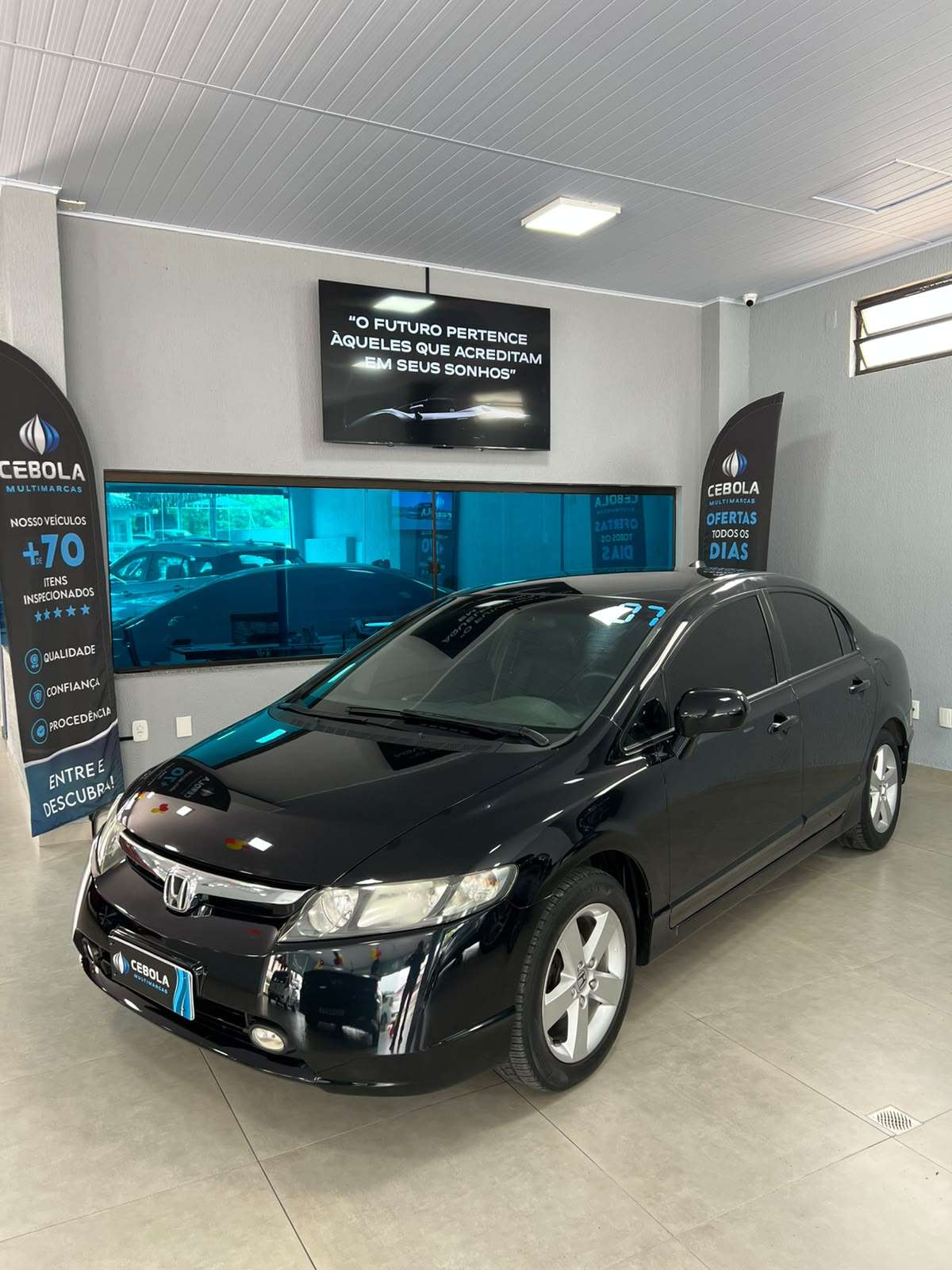 HONDA CIVIC LXS 1.8 FLEX *SUPER NOVO* 2007 à venda em Rio do Sul – SC